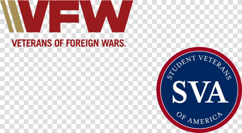 Vfw And Student Veterans Of America Sva Logos   Company  HD Png DownloadTransparent PNG