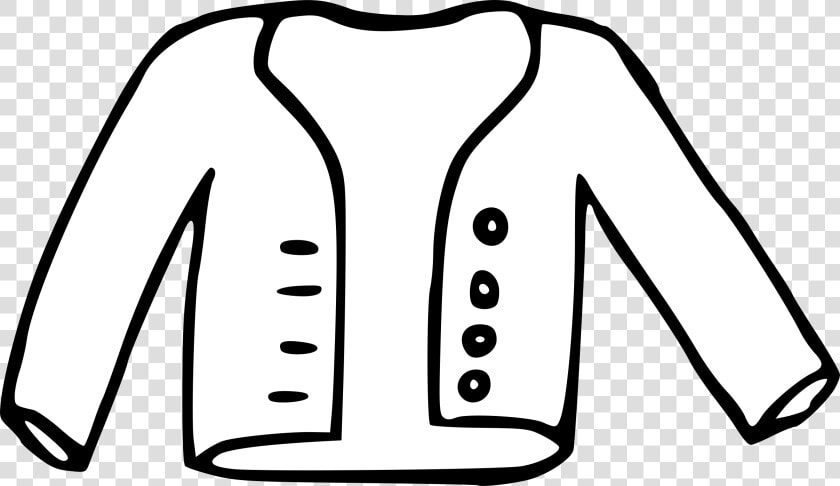 Coat Clipart Black And White Transparent Png   Jacket Black And White  Png DownloadTransparent PNG