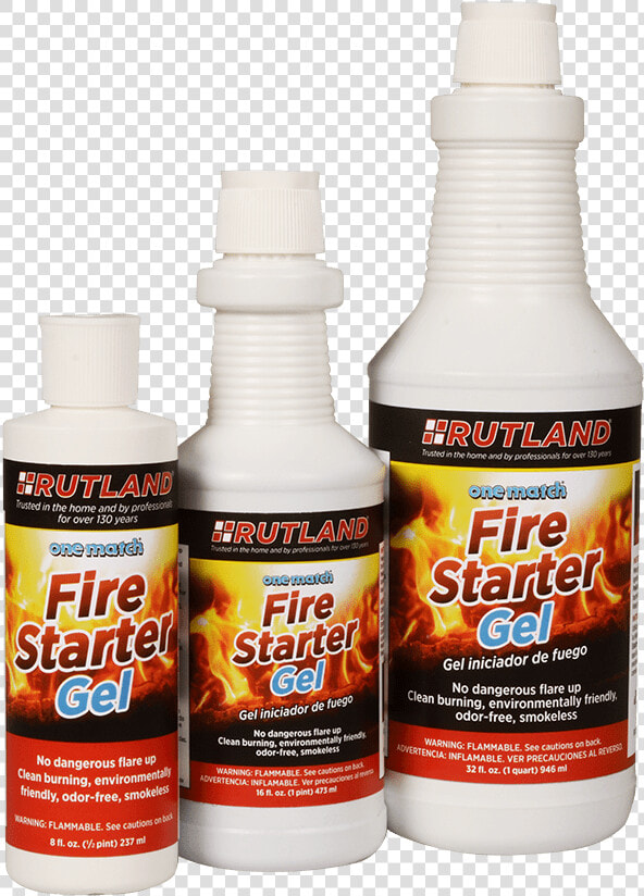 Rutland Fire Starter Gel   Bottle  HD Png DownloadTransparent PNG