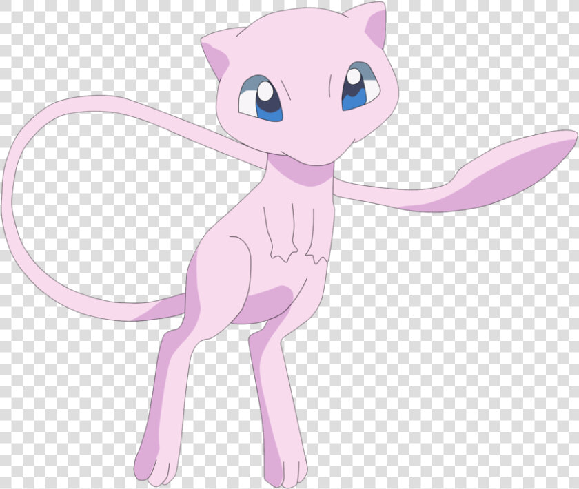 Pink Pokemon With Long Tail   Png Download   Legendary Pokemon Cat Names  Transparent PngTransparent PNG