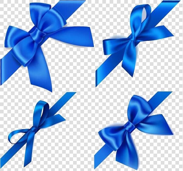 Blue Ribbon Transparent Background   Blue Ribbon Bow Vector  HD Png DownloadTransparent PNG