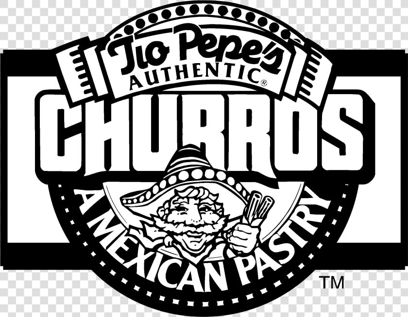 Churros Logo Black And White   Churro  HD Png DownloadTransparent PNG