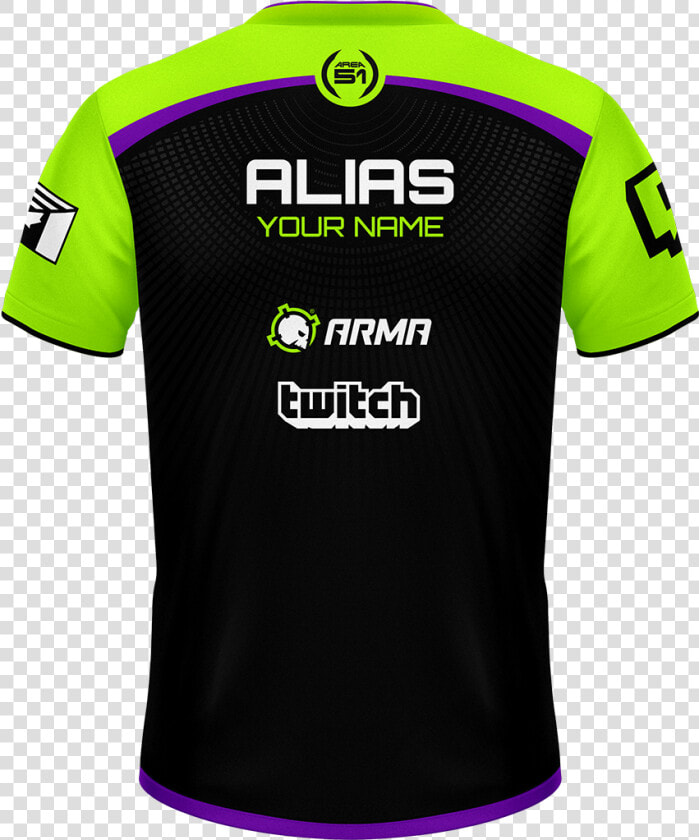 Area 51 Pro Jersey   Jersey   Area51   Arma   Custom  HD Png DownloadTransparent PNG