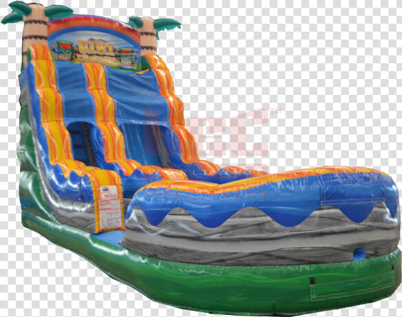 18 Tiki Plunge 45 Right   Tiki Plunge Water Slide  HD Png DownloadTransparent PNG