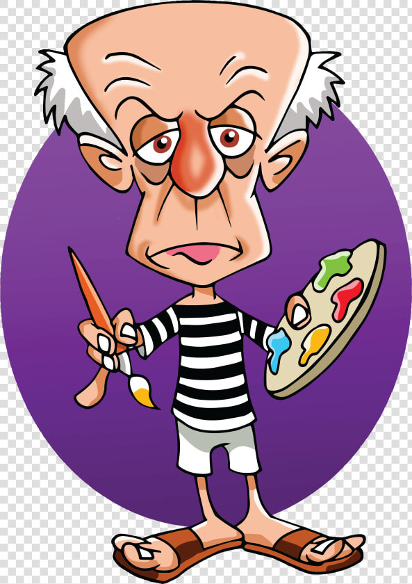 Eps Pablo Picasso Cartoon Caricature   Halten Und Parken Verboten  HD Png DownloadTransparent PNG