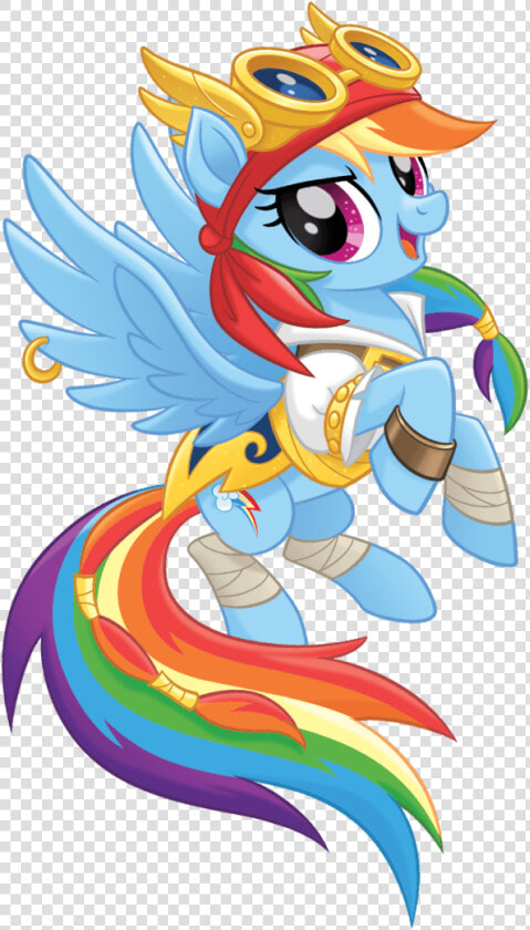 Mlp Movie Vector Pirate Rainbow Dash   My Little Pony Movie Pirates  HD Png DownloadTransparent PNG