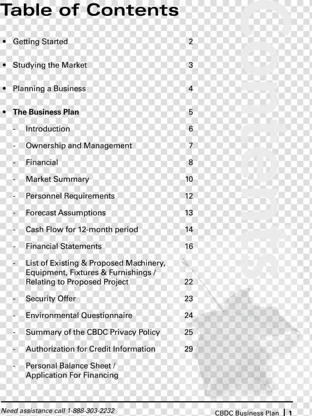 Printable Business Plan Template Main Image   Printable Free Business Plan  HD Png DownloadTransparent PNG