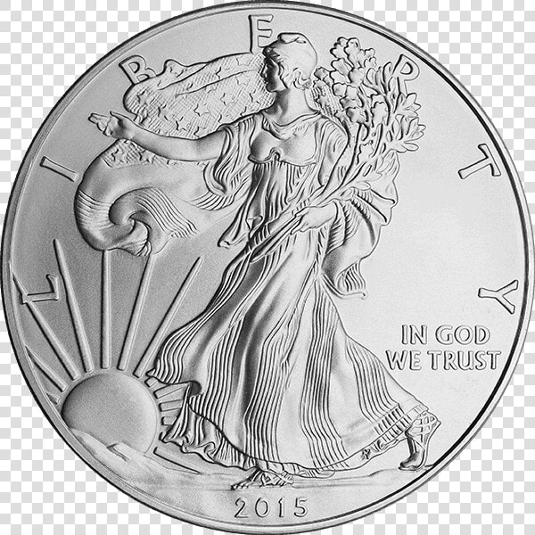 Silver Bullion Coins   American Silver Eagle Png  Transparent PngTransparent PNG