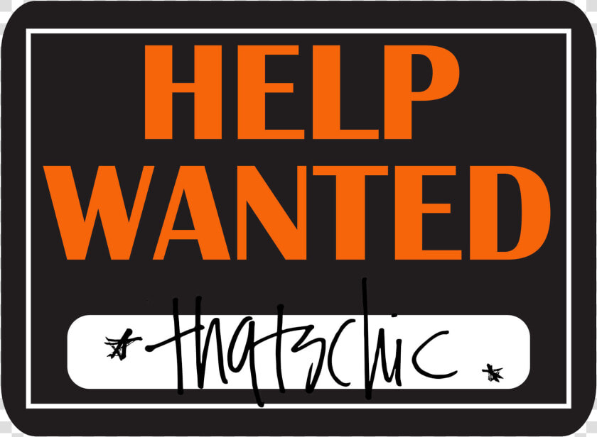 Help Wanted Sign Clipart Transparent  HD Png DownloadTransparent PNG