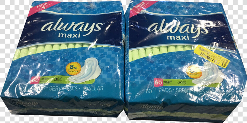 Always Maxi  Size 2  Super Pads  HD Png DownloadTransparent PNG