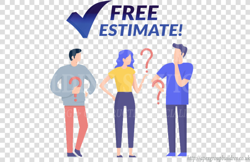 Free Estimates And Advice   Question Person Vector  HD Png DownloadTransparent PNG