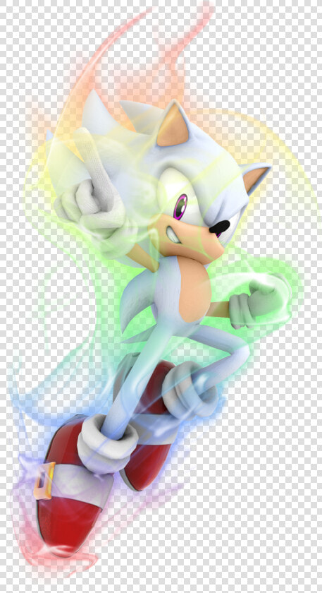 Sonic Hyper Sonic  HD Png DownloadTransparent PNG