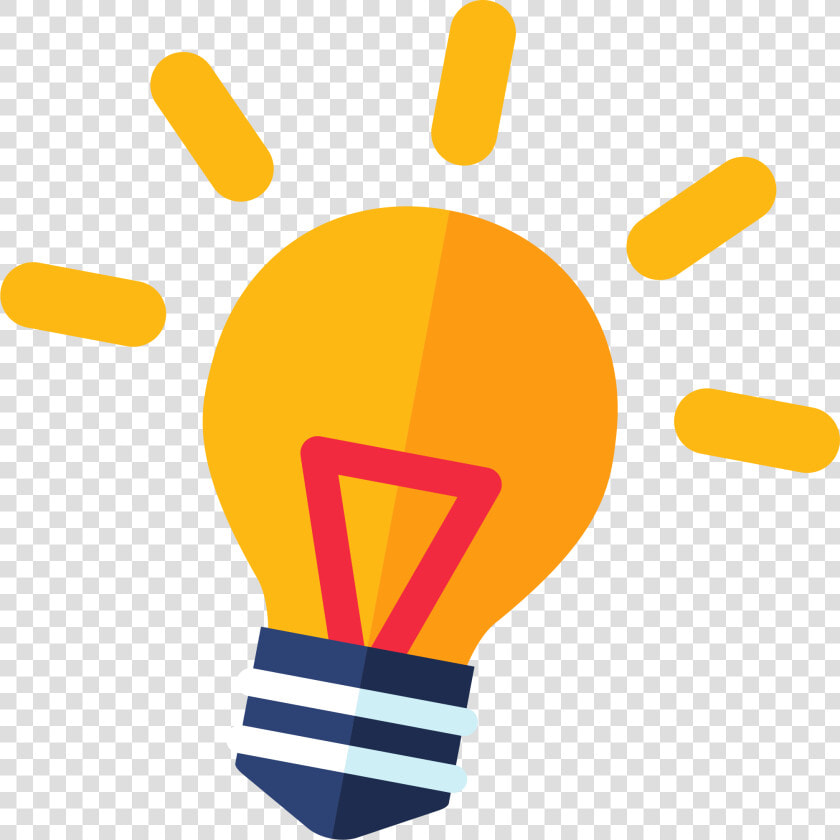 Clip Art Golden Light Bulb   Png หลอด ไฟ การ์ตูน  Transparent PngTransparent PNG