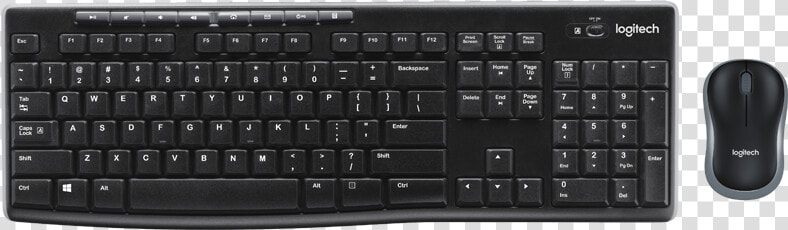 Wireless Combo Mk270   Usb Keyboard And Mouse  HD Png DownloadTransparent PNG