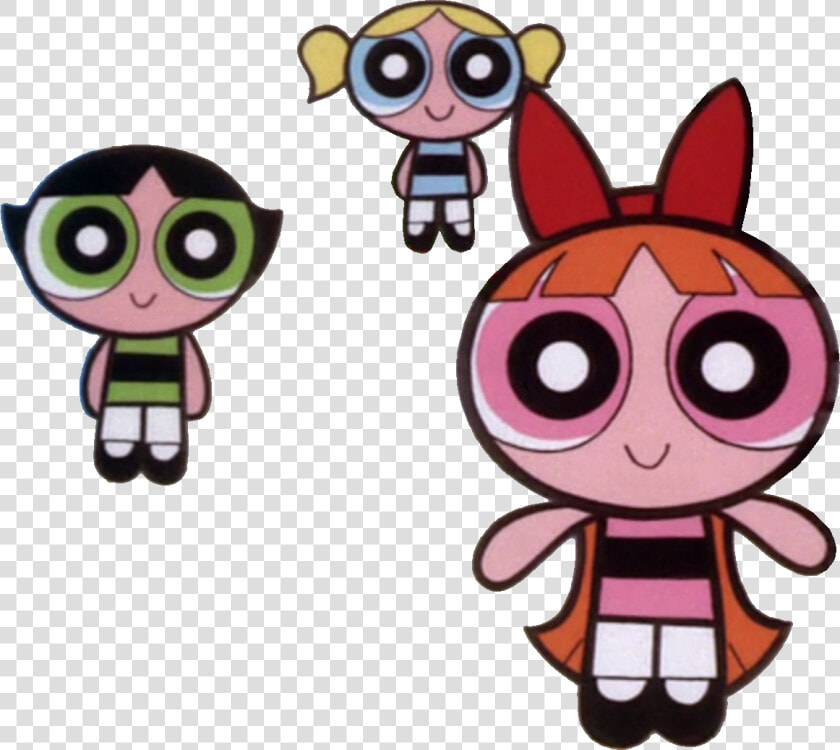 Powerpuff Girls Wiki   Powerpuff Girls All Chalked Up Pose  HD Png DownloadTransparent PNG