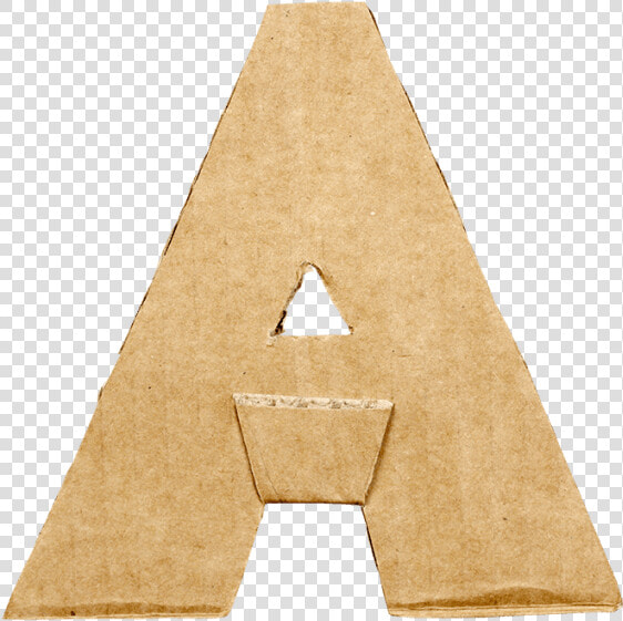 Cardboard Cut Font   Cardboard Letter Png  Transparent PngTransparent PNG