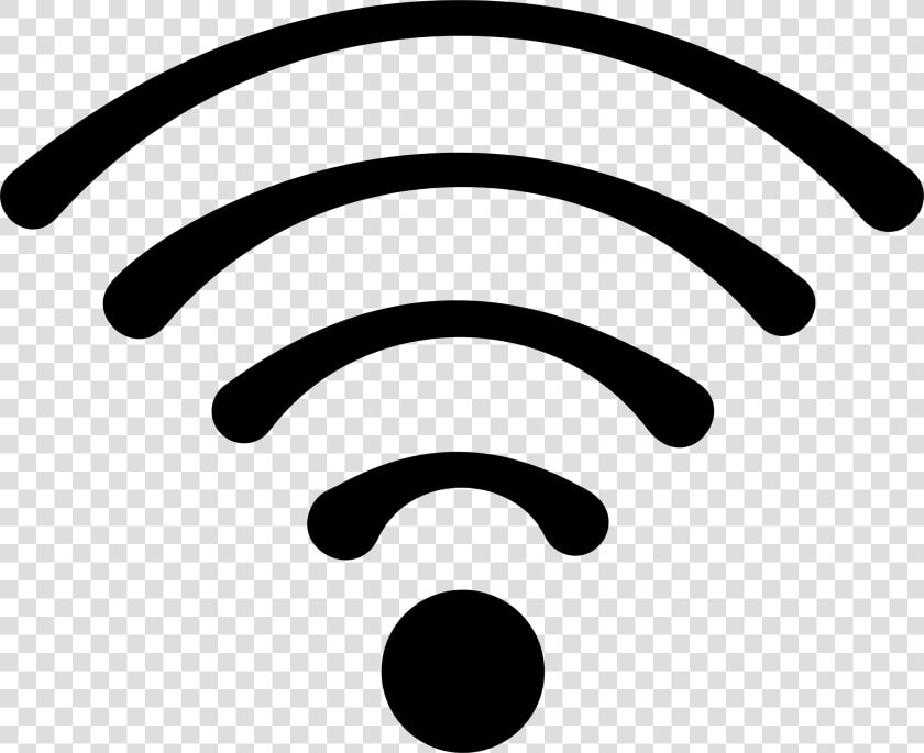 Unorthodox Wifi Signal Clip Arts   Signal Clipart Black And White  HD Png DownloadTransparent PNG