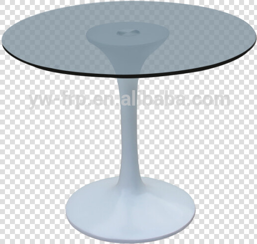 Tulip Circular Table With Glass Top With Coffee Or   Mesa De Vidrio Circular  HD Png DownloadTransparent PNG