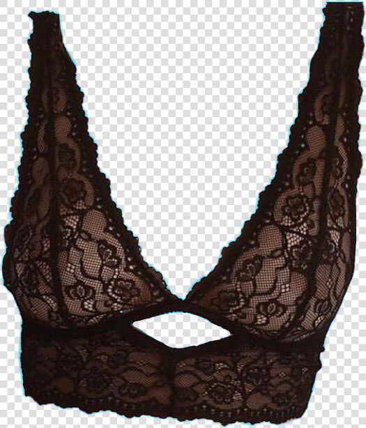  moodboard  aesthetic  black  lace  bralette  niche   Black Clothes Aesthetic Png  Transparent PngTransparent PNG