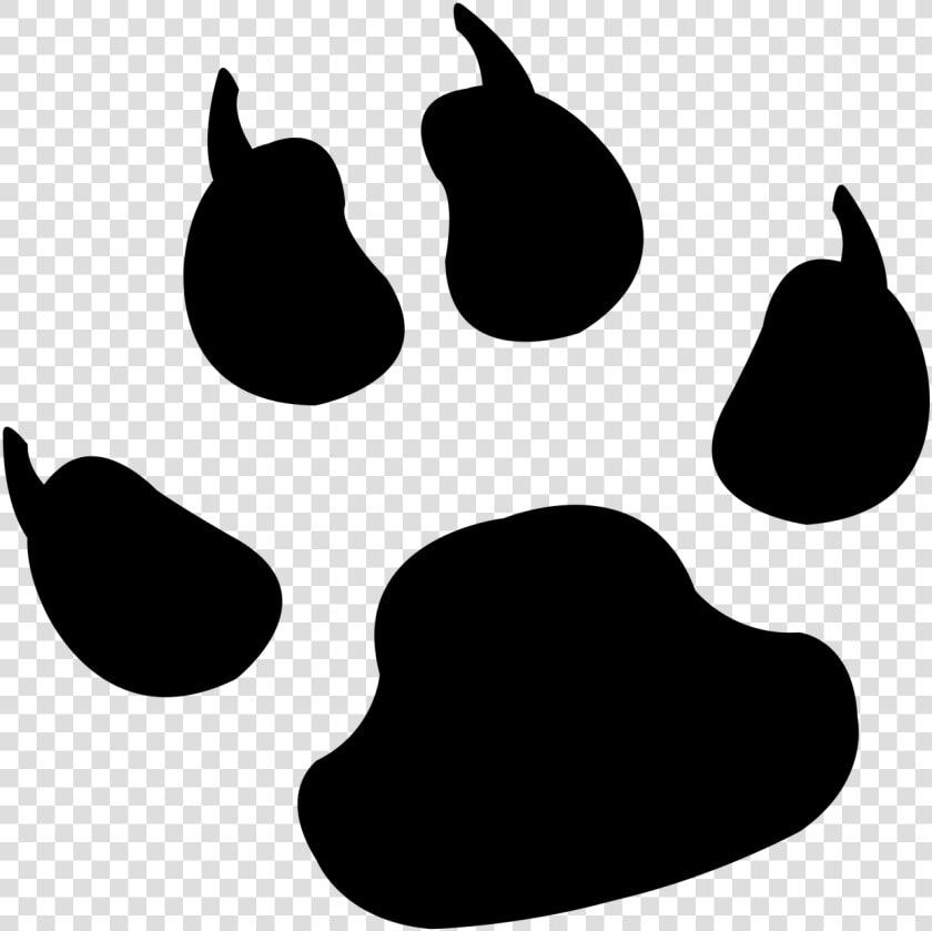 Dog Tiger Cougar Paw Puppy   Dog Paw Print  HD Png DownloadTransparent PNG