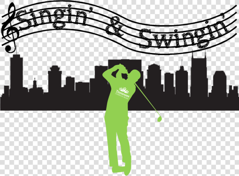 Transparent Golf Silhouette Png   Nashville Skyline Silhouette Png  Png DownloadTransparent PNG