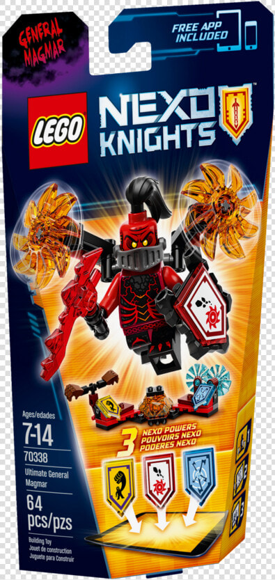 Nexo Knights Ultimate General Magmar  HD Png DownloadTransparent PNG