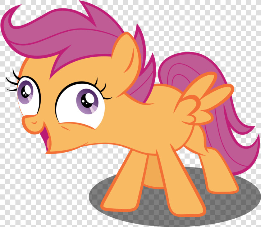 Clip Art Crazy Background   My Little Pony Scootaloo Png  Transparent PngTransparent PNG