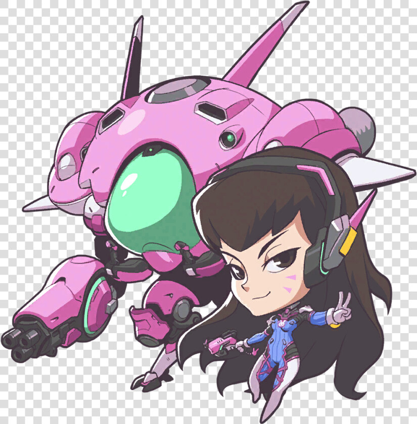 Transparent Mei Overwatch Png   Overwatch Dva Cute Spray  Png DownloadTransparent PNG