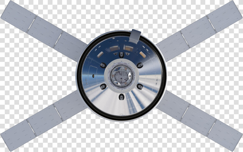 Orthographic View Of Orion Spacecraft  Top With Solar   Orion Spacecraft Solar Panel  HD Png DownloadTransparent PNG