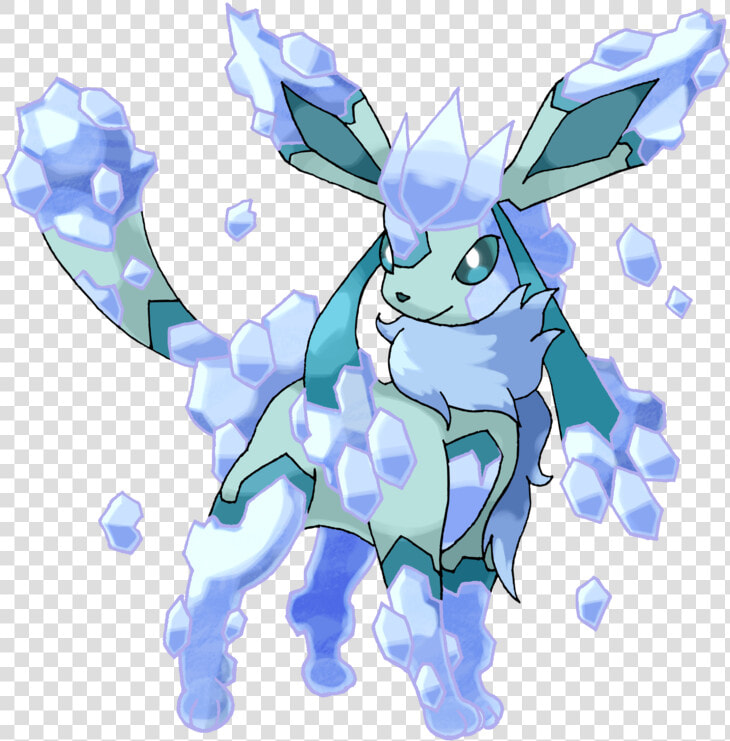 Pokemon Glaceon Mega Evolution  HD Png DownloadTransparent PNG