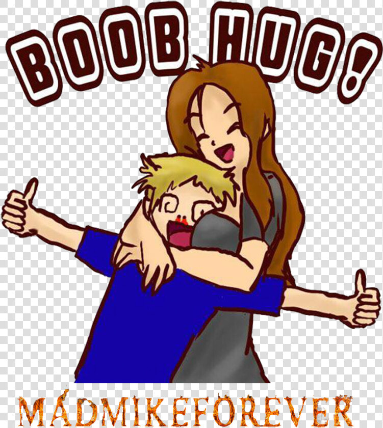 Boob Hug  HD Png DownloadTransparent PNG