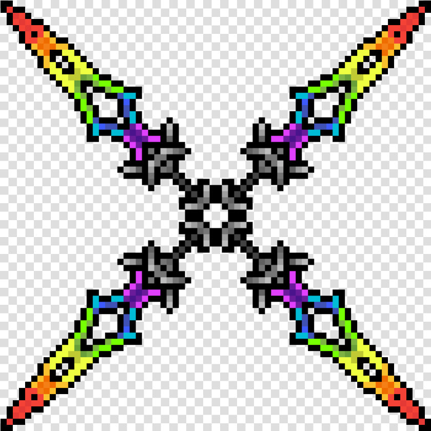 Ninja Star Of Terraria Swords   Aria Guidelines 2016 Pdf  HD Png DownloadTransparent PNG