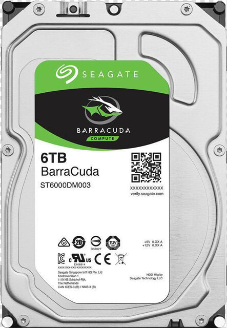 6tb Barracuda St6000dm003  5400 Rpm  Sata 6gb s  256mb   2tb Seagate Barracuda Sata3  HD Png DownloadTransparent PNG