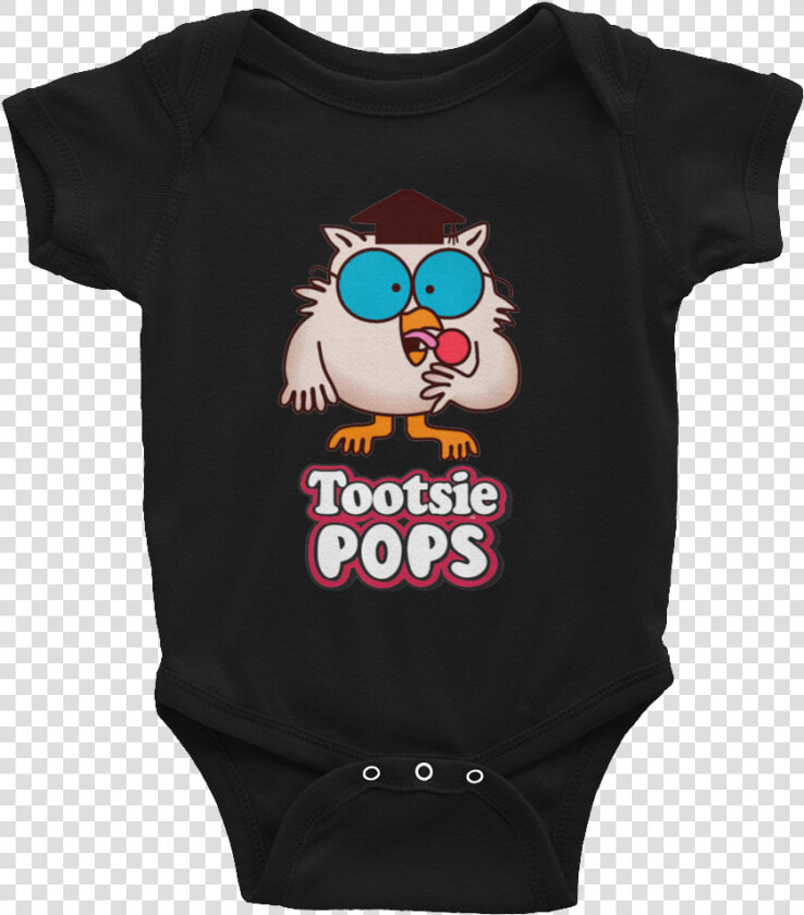 Owl Tootsie Roll Pop Infants Onesie   Cartoon  HD Png DownloadTransparent PNG