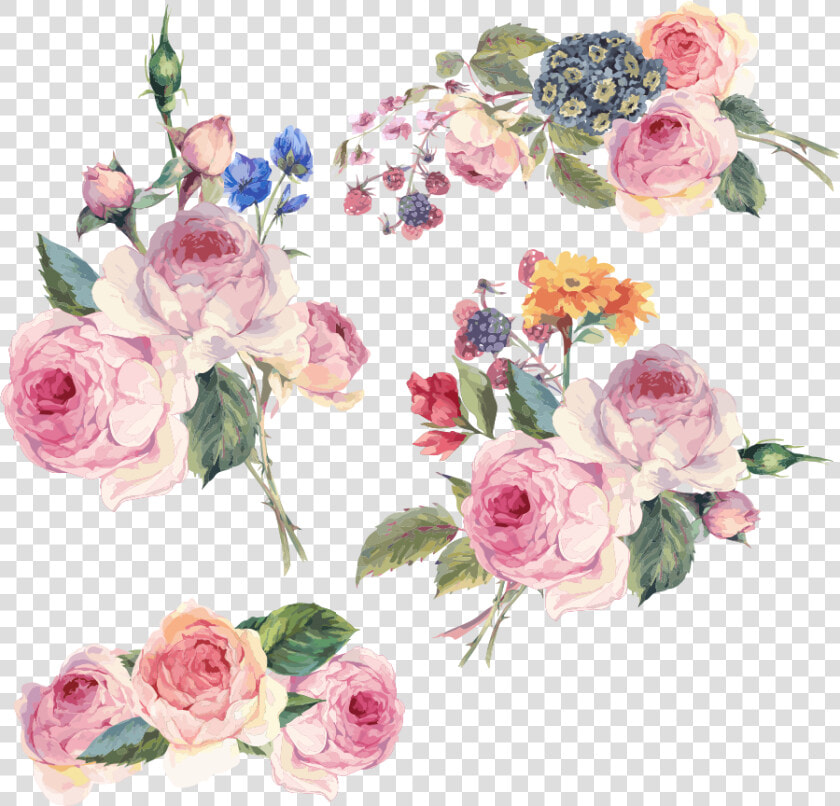 Flower Vector Design Floral Flowers Hand painted Clipart   Vector Png Vector Flower  Transparent PngTransparent PNG