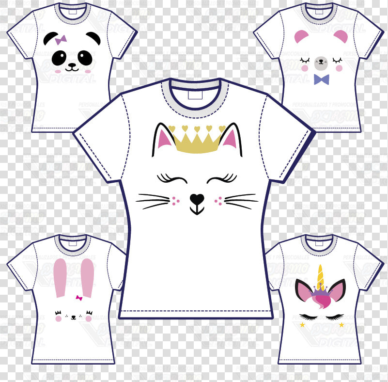 Playeras Personalizadas De Gatitos  HD Png DownloadTransparent PNG