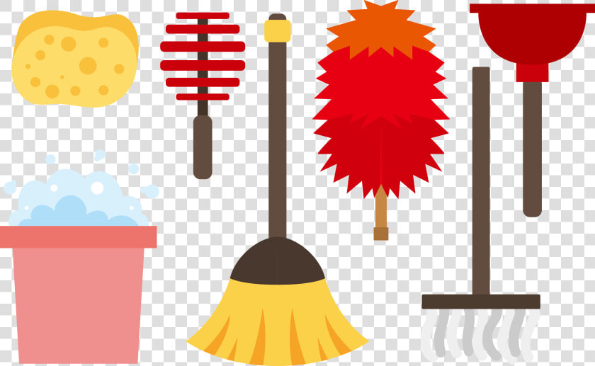 Feather Duster Cleaning Mop Clip Art   Duster Clipart  HD Png DownloadTransparent PNG