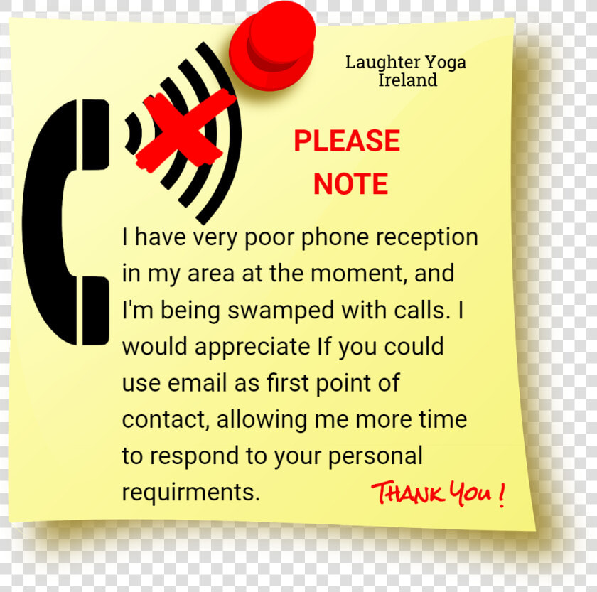 Laughter Yoga Phone Notice   Colorfulness  HD Png DownloadTransparent PNG