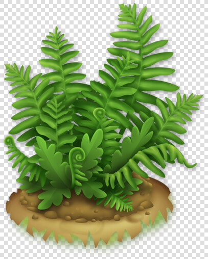 Image Lush Hay Day   Cartoon Fern  HD Png DownloadTransparent PNG