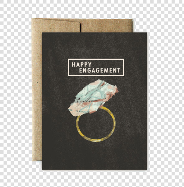 Gem Engagement Card   Happy Engagement Card  HD Png DownloadTransparent PNG