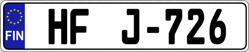 Authentic Eec Euro plate™  HD Png DownloadTransparent PNG