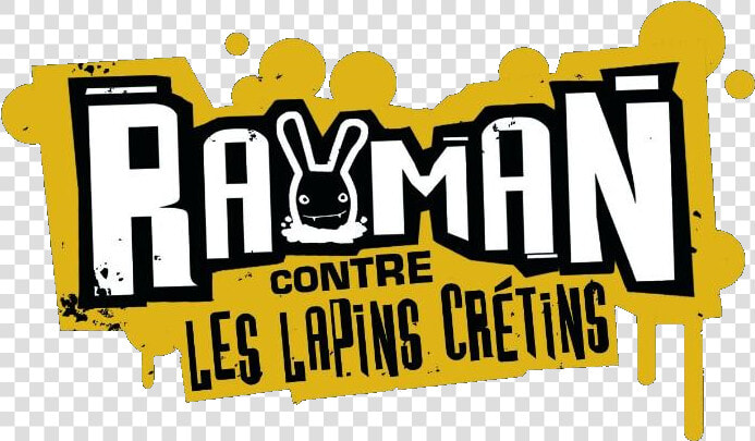 Rayman Contre Les Lapins Crétins Logo   Rayman Raving Rabbids 2 Logo  HD Png DownloadTransparent PNG