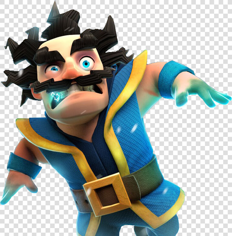 Clash Royale Electro Sorcier Png   Clash Royale Electro Wizard Png  Transparent PngTransparent PNG