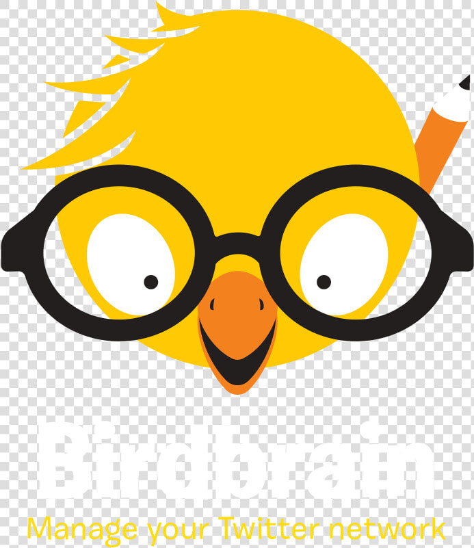 Birdbrain Manage Your Twitter Network   Bird Brain Application  HD Png DownloadTransparent PNG