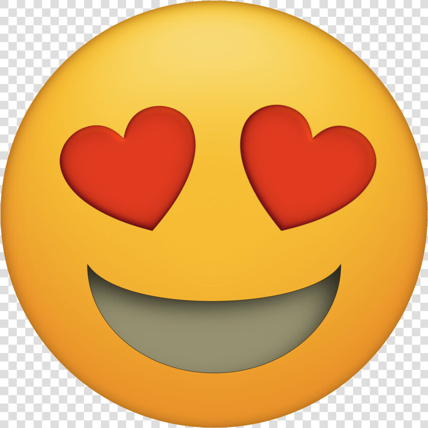 Funny Emoji   Love Heart Eyes Emoji Png  Transparent PngTransparent PNG