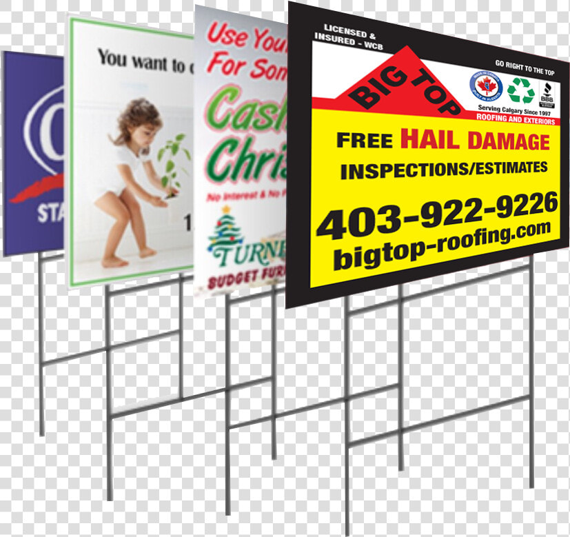 Coroplast Signs   Yard Signs  HD Png DownloadTransparent PNG