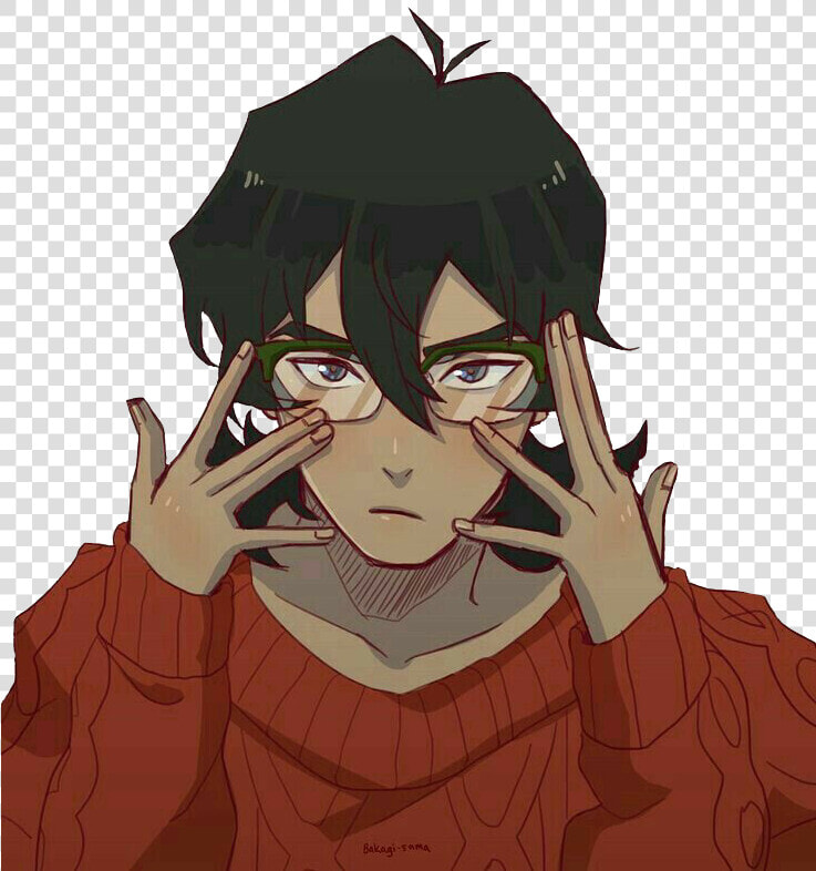 💗  keith  keithkogane  keithvoltron  voltron  vld   Nerd Keith Voltron  HD Png DownloadTransparent PNG