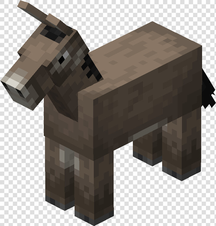 Donkey   Cavalo Minecraft  HD Png DownloadTransparent PNG