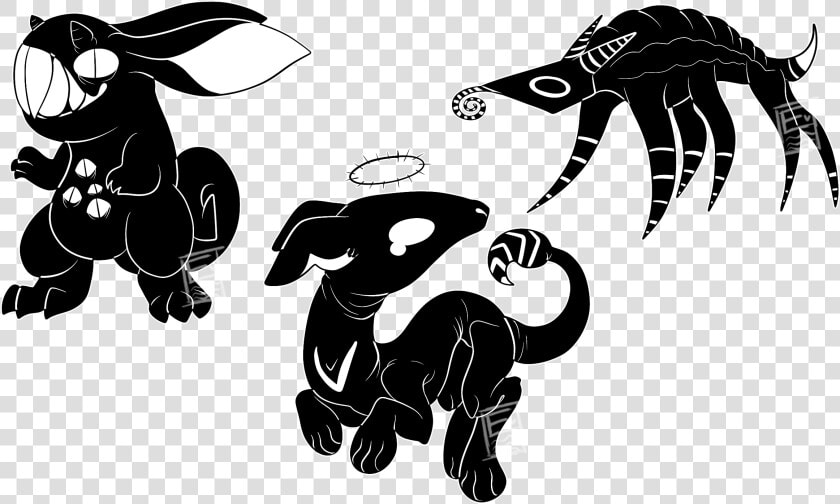 Demon Clipart Creepy Shadow   Cool Demon Shadow Drawing  HD Png DownloadTransparent PNG