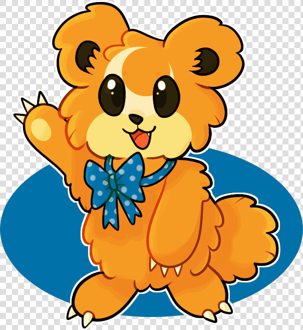 Fluffy Teddiursa     Cartoon  HD Png DownloadTransparent PNG